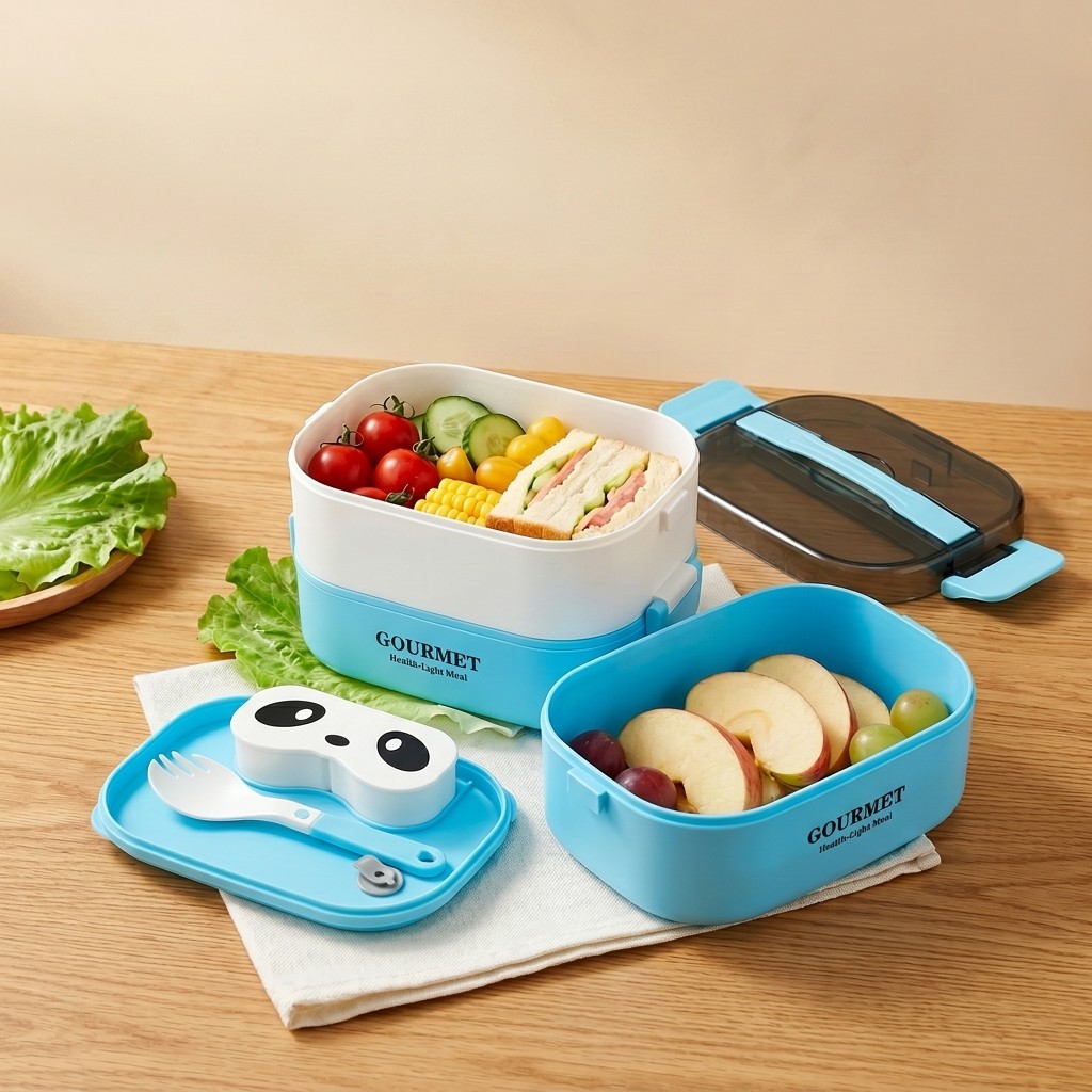 Meal Prep Or Prep Meal - Microwavable Bento Lunch Box Kids BPA