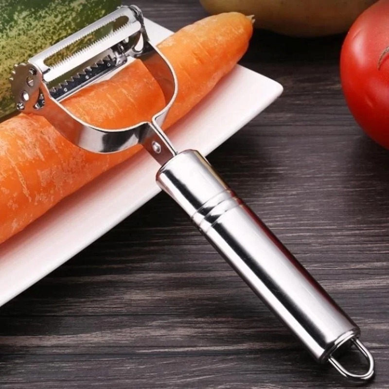 Meal Prep With Potatoes - Stainless Steel Julienne Peeler Zucchini Noodle