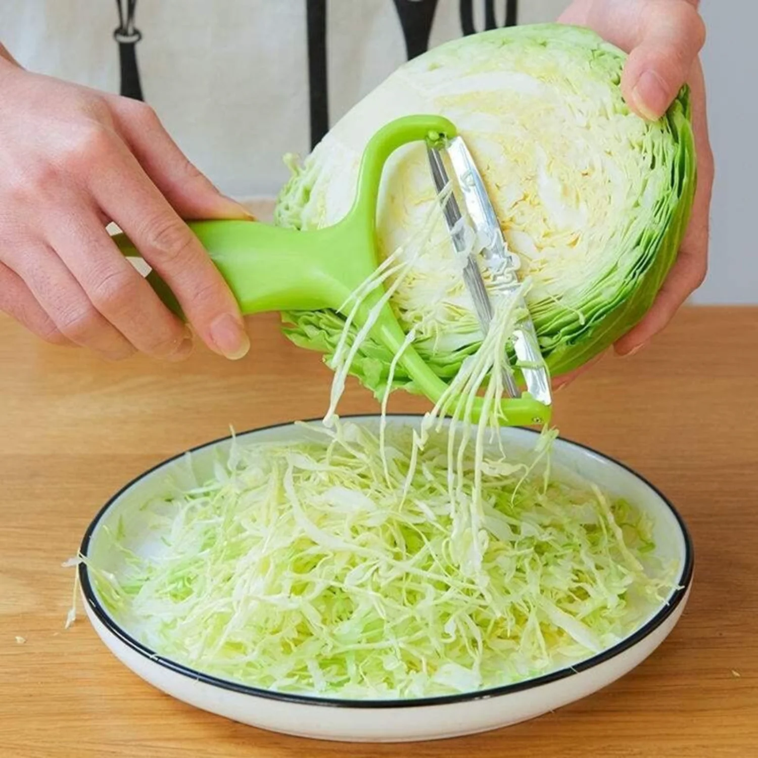 Meal Prep Or Prep Meal - Vegetable Slicer/Grater/Peeler- Compact and Easy-to-Use Tool-Perfect