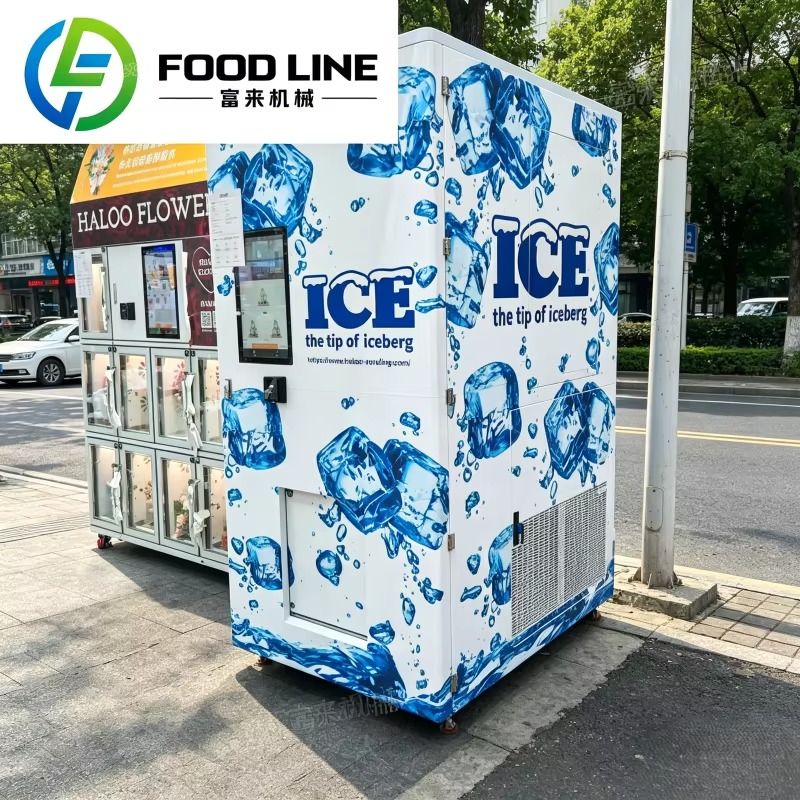 Customized Bagged Ice Processi - Meal Prep Vending Machine 评论和价格
