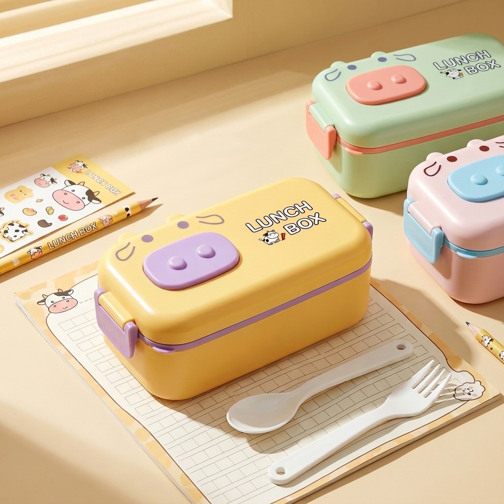 Kids Bento Lunch Box Microwava - Meal Prep Or Prep Meal 评论和价格