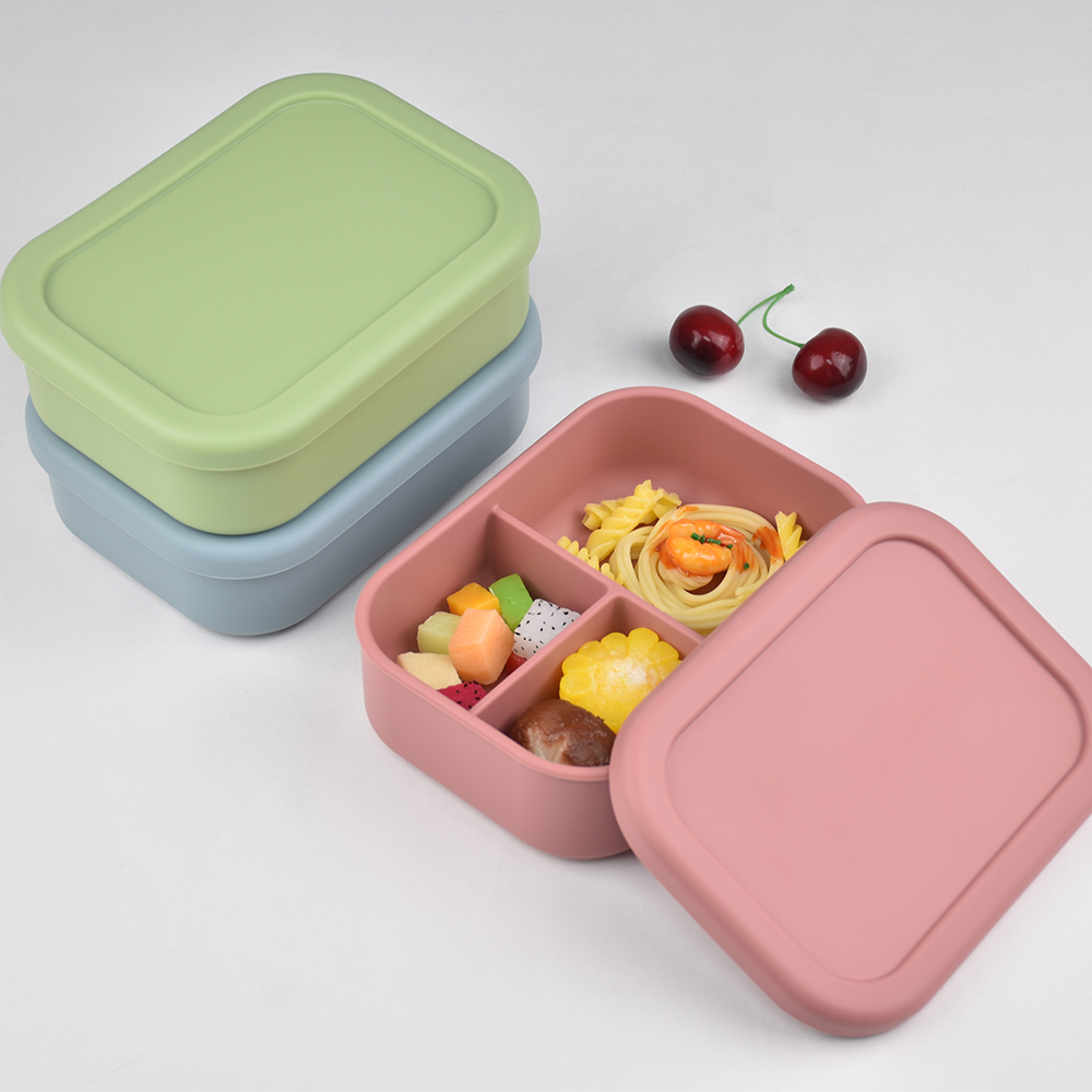 3-Compartment Food Grade Silic - Meal Prep Recipes 评论和价格