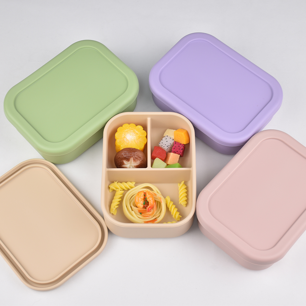 3-Compartment Food Grade Silic - Meal Prep Recipes 评论和价格