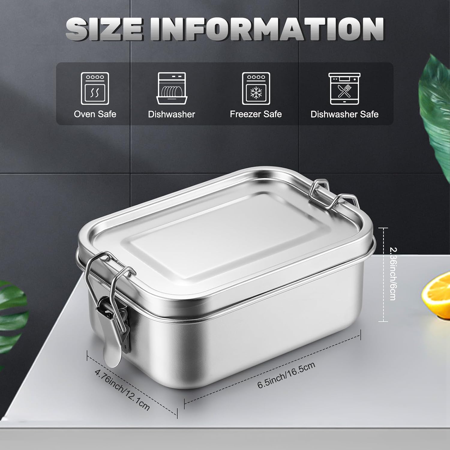 Stainless Steel Food Storage C - Meal Prep Recipes 评论和价格