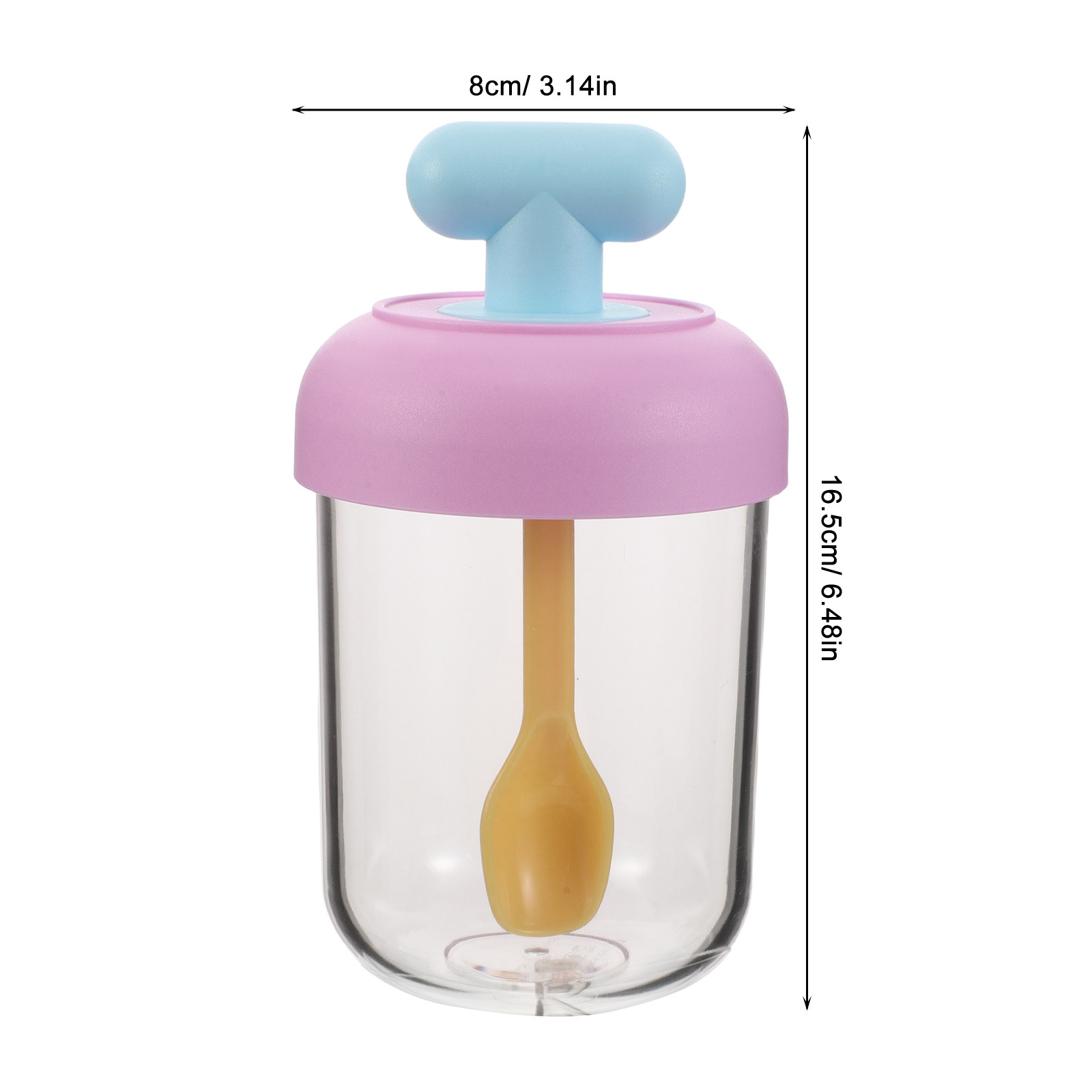 Portable Double-Layer Salad Cu - Meal Prep Oatmeal Jars 评论和价格