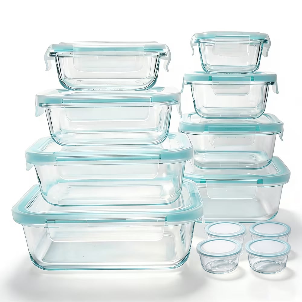 Glass Food Storage Containers  - Meal Prep Kit 评论和价格