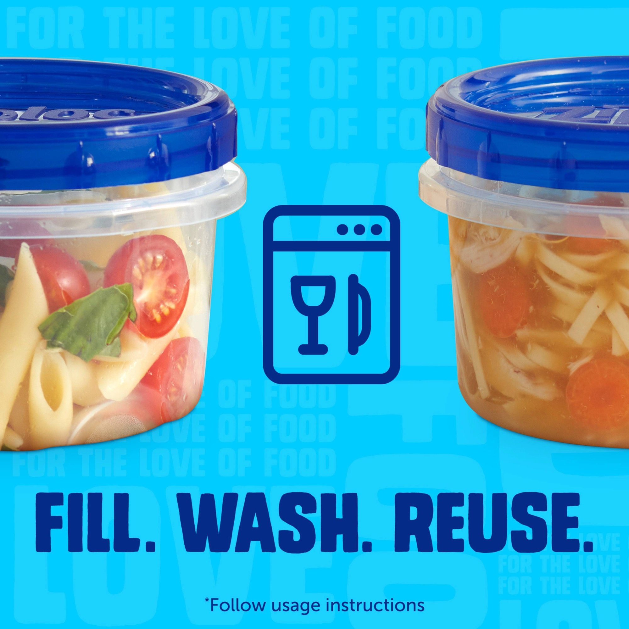 2ct Small Twist Lock Food Stor - Meal Prep Kitchen 评论和价格