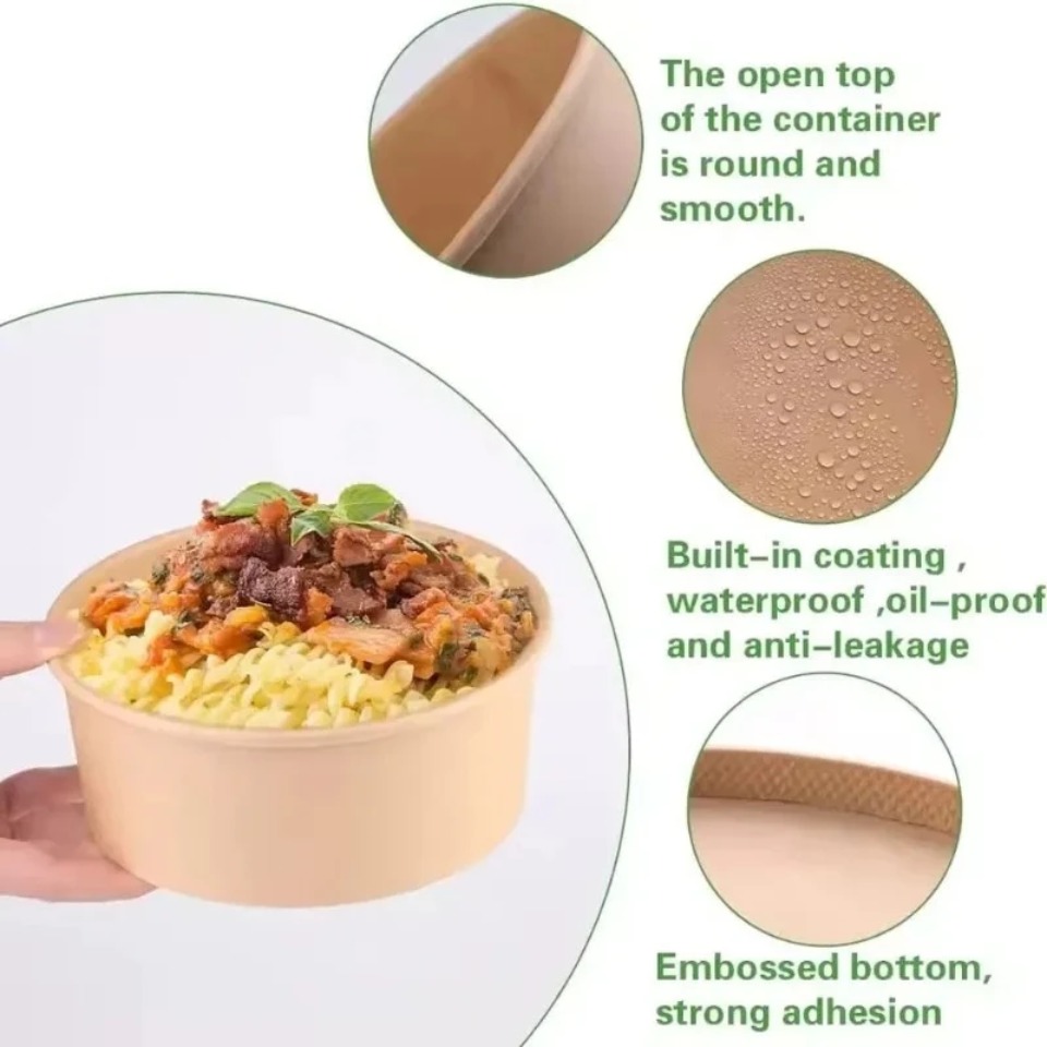 10/20PCS Disposable Kraft Pape - Meal Prep For A Day 评论和价格