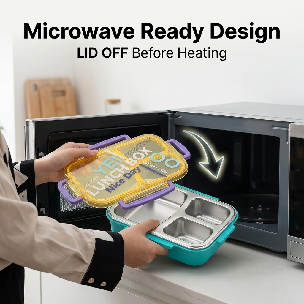 Microwavable 304 Stainless Ste - Meal Prep Or Prep Meal 评论和价格
