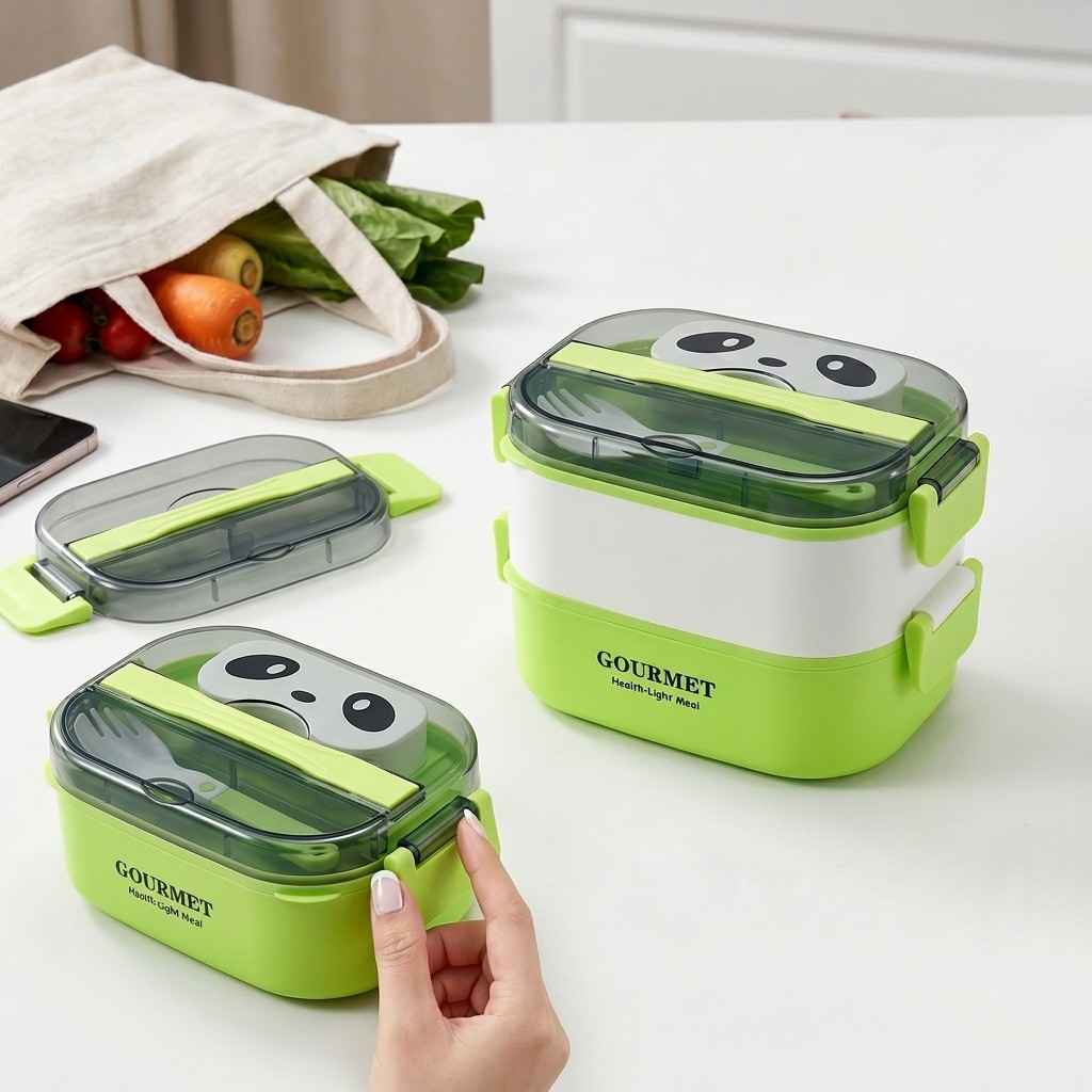 Microwavable Panda Plastic Ben - Meal Prep Or Prep Meal 评论和价格