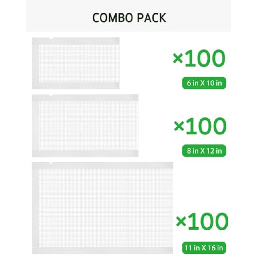 Vacuum Sealer Bags, Gallon and - Meal Prep Or Prep Meal 评论和价格