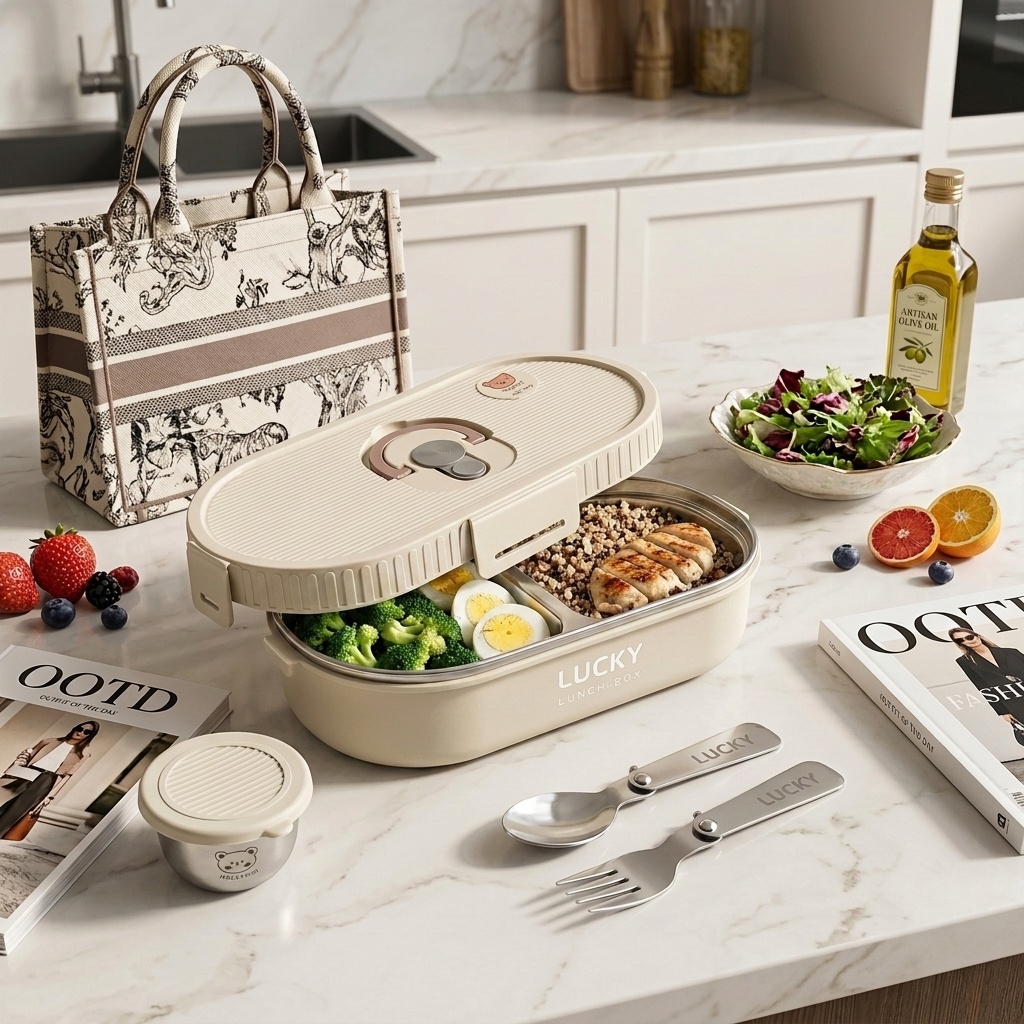 Microwavable 304 Stainless Ste - Meal Prep Kit 评论和价格