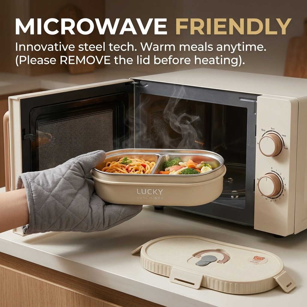 Microwavable 304 Stainless Ste - Meal Prep Kit 评论和价格