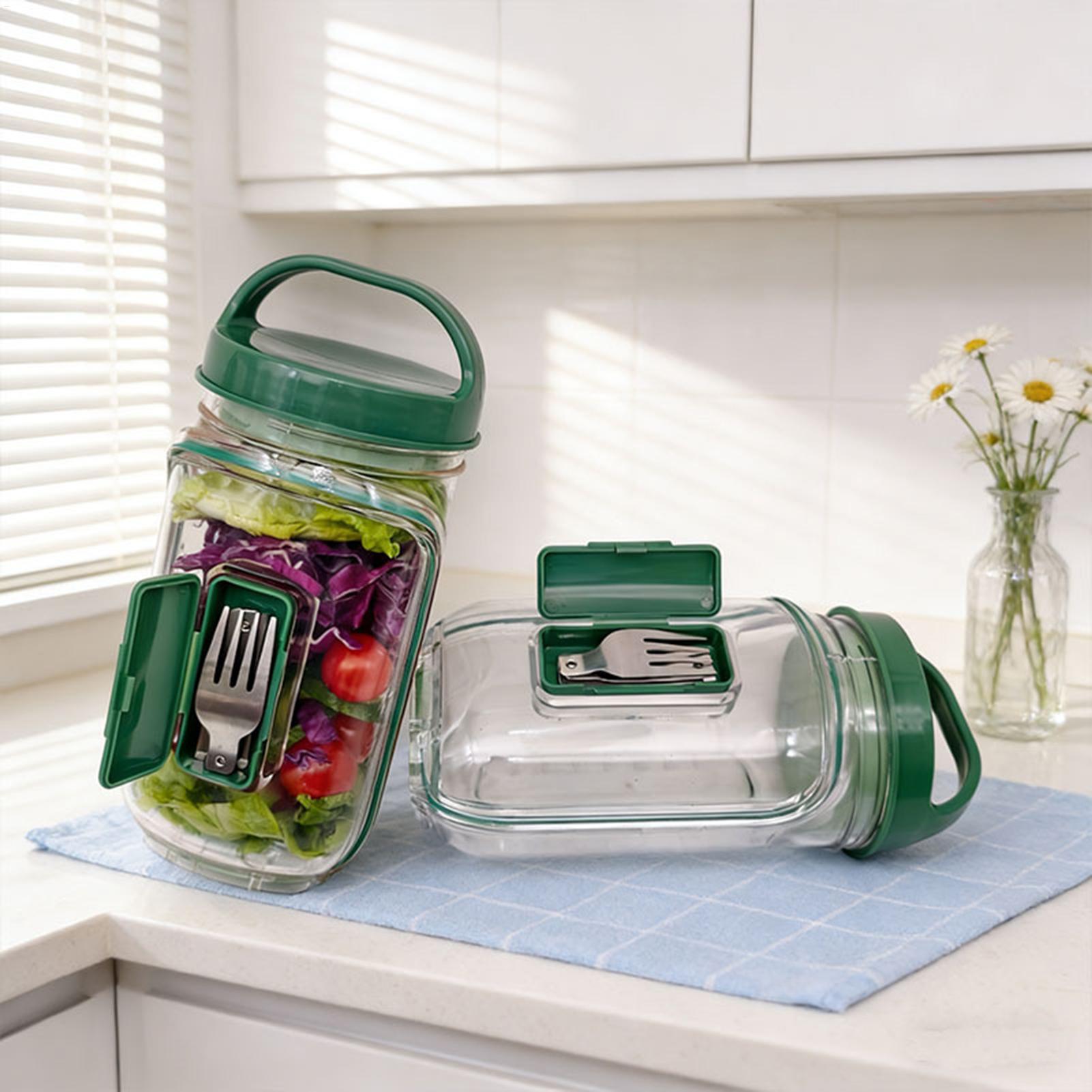1000ml Leakproof Salad Contain - Meal Prep Gym 评论和价格