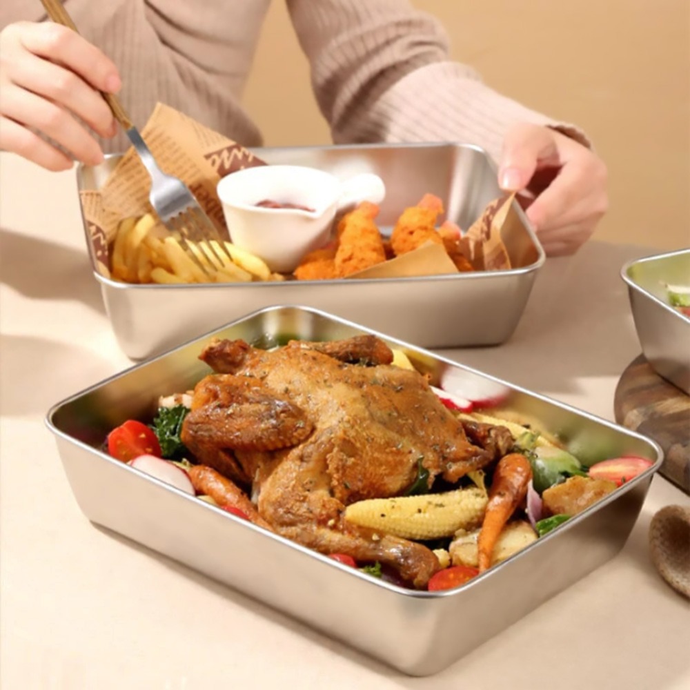 3 Pcs Stainless Steel Food Sto - Meal Prep Kit 评论和价格