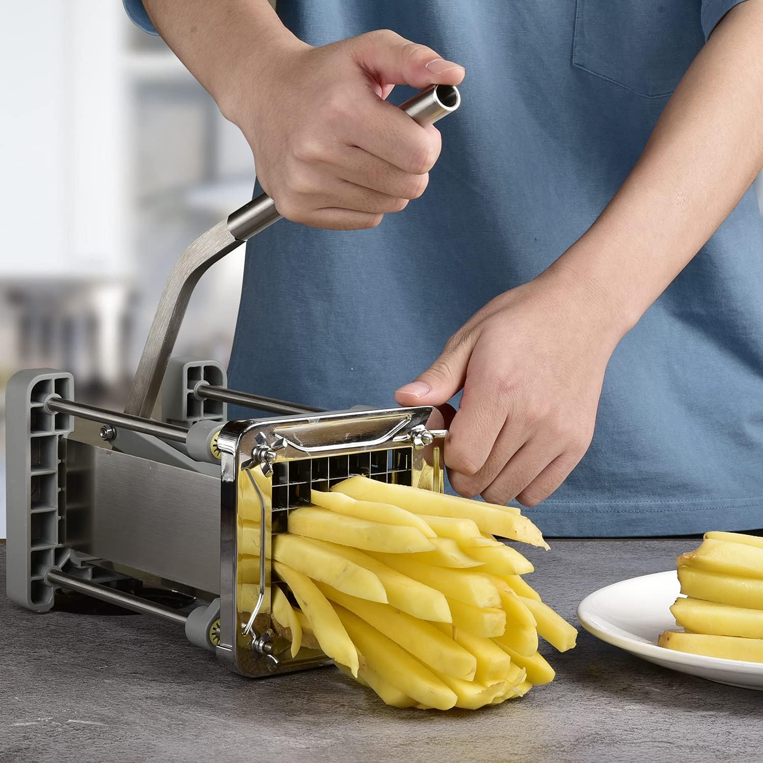 French Fry Cutter for Potatoes - Meal Prep With Potatoes 评论和价格