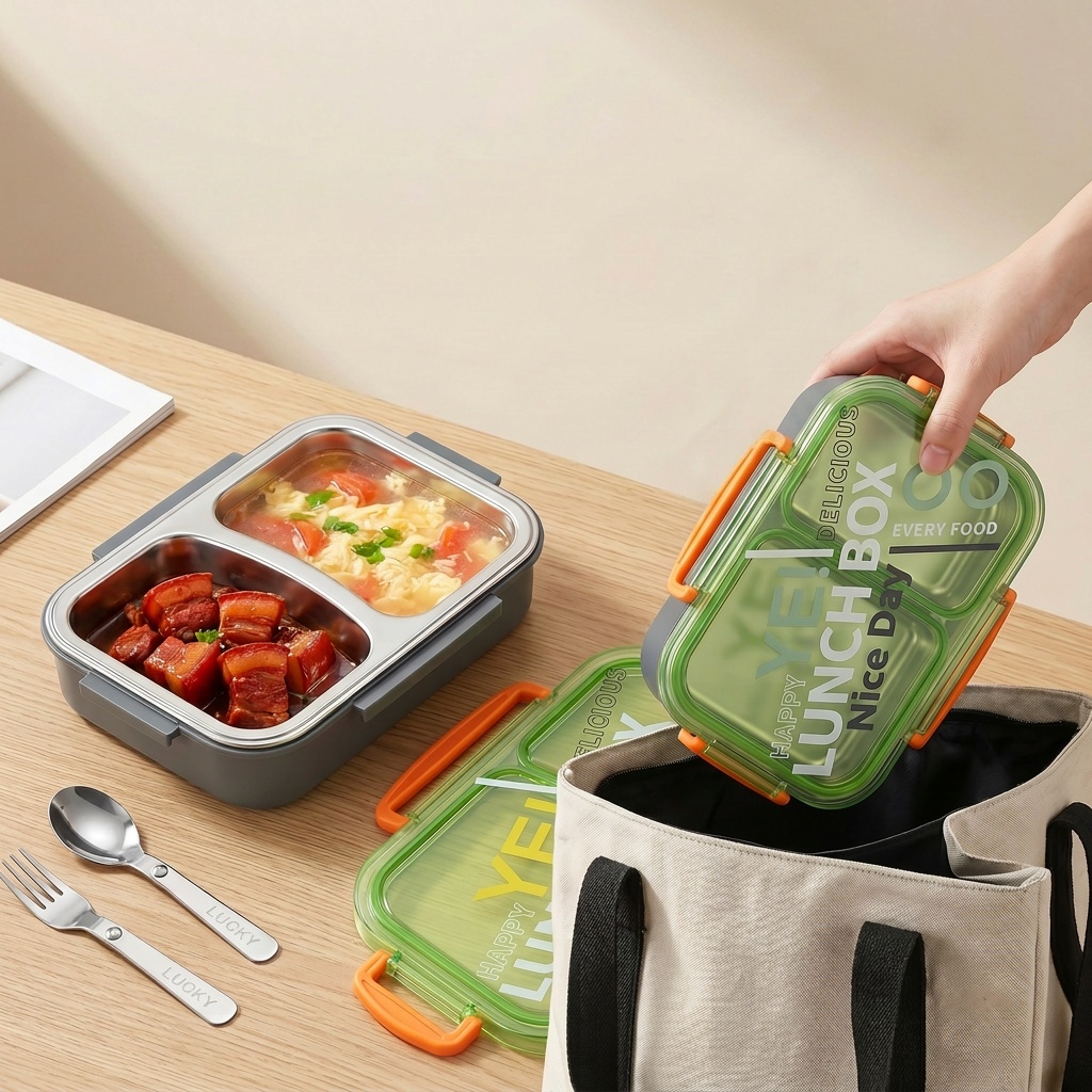 Microwavable 304 Stainless Ste - Meal Prep Or Prep Meal 评论和价格